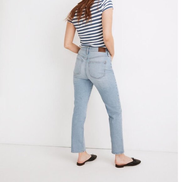 NWT Madewell Curvy Perfect Vintage Jeans 33T - Picture 4 of 4